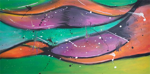Abstract January — artwork by Hartwin Hoyer