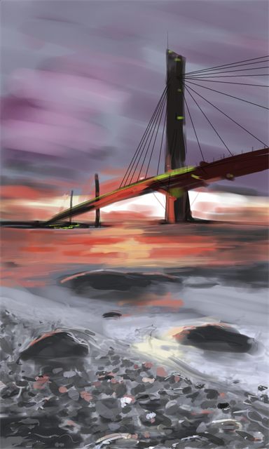 Bridge — artwork by Hartwin Hoyer