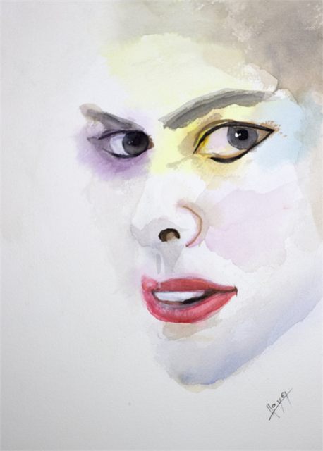 Colorful Woman — artwork by Hartwin Hoyer